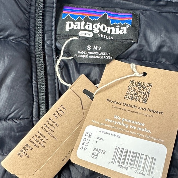 Patagonia MEN'S DOWN SWEATER - Picture 5 of 9